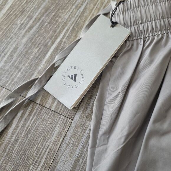 Adidas by Stella McCartney Earth Collage Woven Track Pants Women's Medium M Grey - Picture 11 of 16